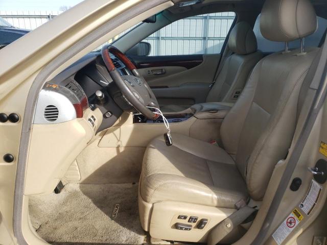 JTHBL46F685061806 - 2008 LEXUS LS 460 GOLD photo 7