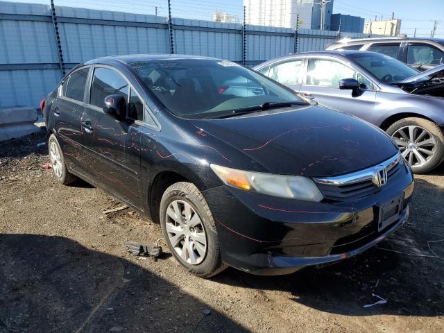 19XFB2F53CE003926 - 2012 HONDA CIVIC LX BLACK photo 4