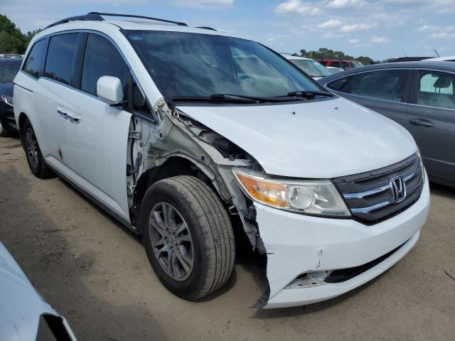 5FNRL5H61CB012331 - 2012 HONDA ODYSSEY EXL WHITE photo 4