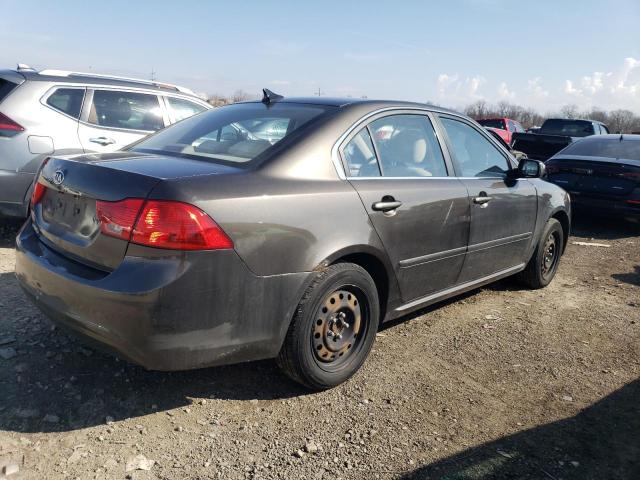 KNAGG4A86A5379903 - 2010 KIA OPTIMA LX GRAY photo 3