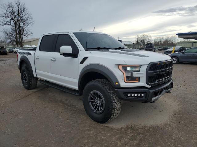 1FTFW1RG7LFB86975 - 2020 FORD F150 RAPTOR WHITE photo 4