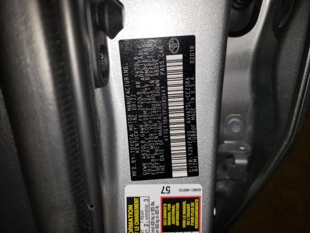 4T1G11BK1PU080441 - 2023 TOYOTA CAMRY SE NIGHT SHADE GRAY photo 13