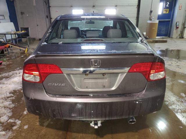 2HGFA1F00AH026620 - 2010 HONDA CIVIC EXL ყავისფერი ფოტო 6