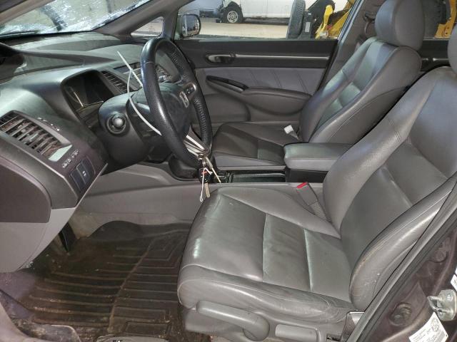 2HGFA1F00AH026620 - 2010 HONDA CIVIC EXL ყავისფერი ფოტო 7