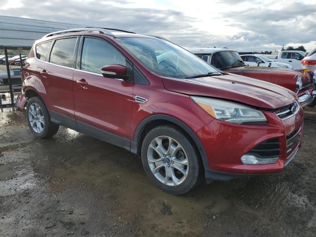 1FMCU9JX9EUB16567 - 2014 FORD ESCAPE TITANIUM RED photo 4