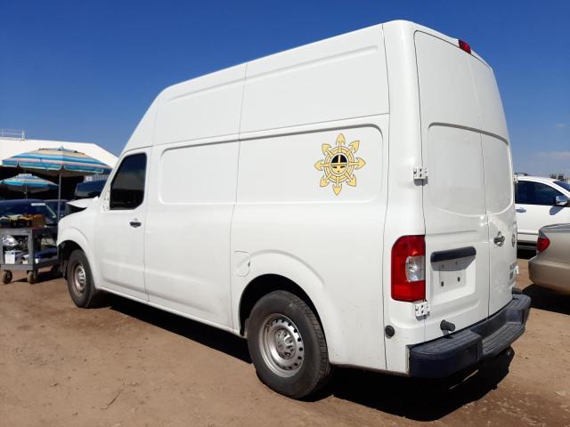 1N6AF0LX9FN805404 - 2015 NISSAN NV 2500 WHITE photo 2