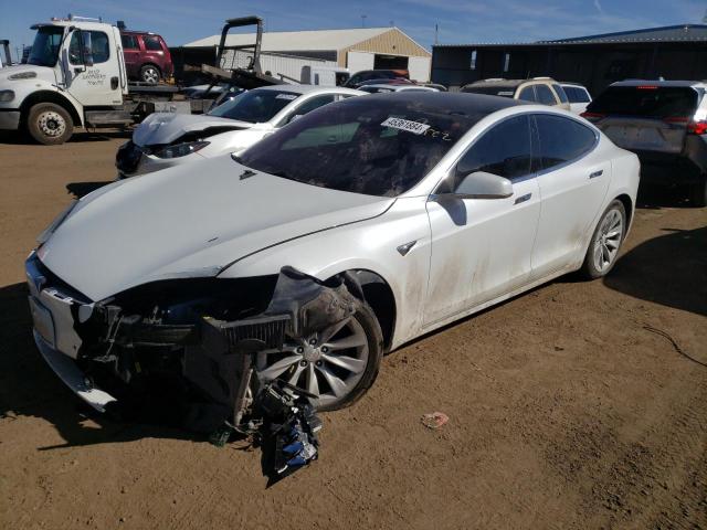 5YJSA1E20JF293777 - 2018 TESLA MODEL S Ağ foto 1