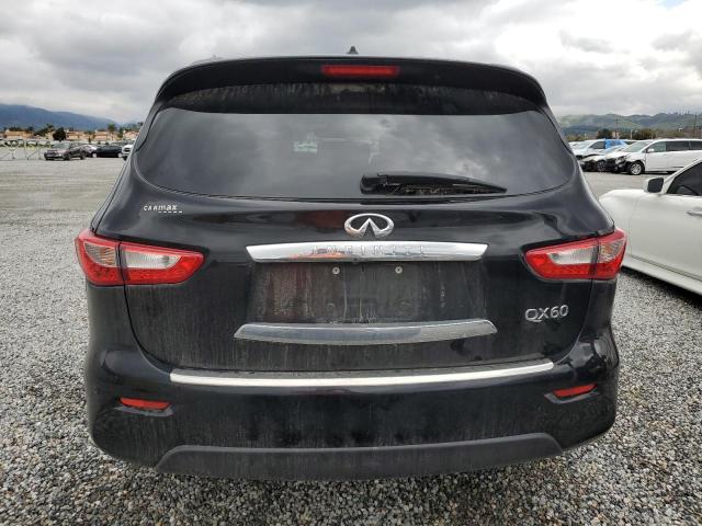 5N1AL0MM2EC506908 - 2014 INFINITI QX60 BLACK photo 6