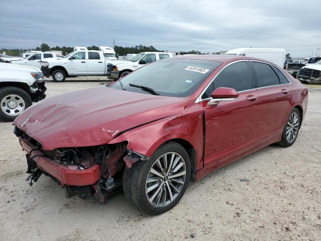 3LN6L5C95KR601735 - 2019 LINCOLN MKZ RESERVE I RED photo 1