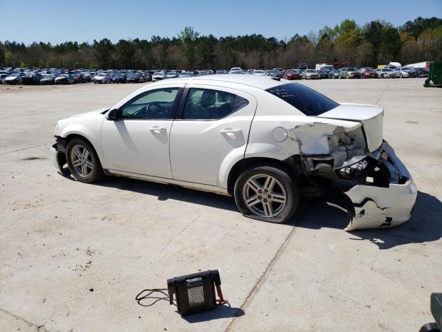 1B3BD1FB4BN502285 - 2011 DODGE AVENGER MAINSTREET WHITE photo 2