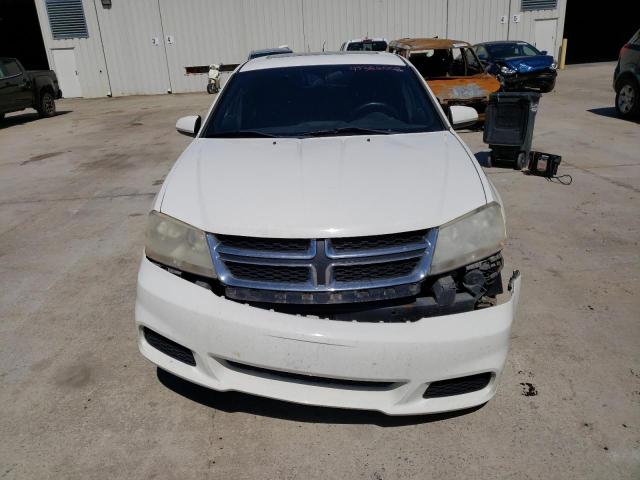 1B3BD1FB4BN502285 - 2011 DODGE AVENGER MAINSTREET WHITE photo 5