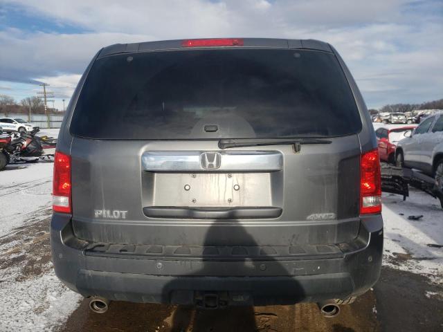 5FNYF4H43BB051576 - 2011 HONDA PILOT EX GRAY photo 6