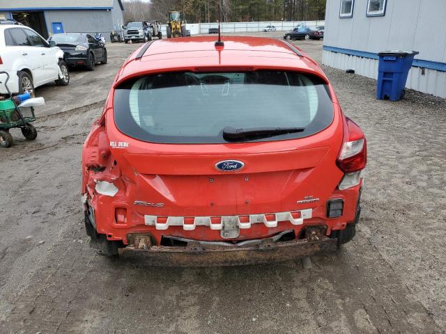 1FADP3K2XEL279188 - 2014 FORD FOCUS SE RED photo 6
