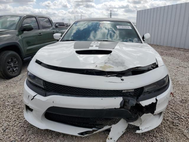 2C3CDXCT5JH313725 - 2018 DODGE CHARGER R/T WHITE photo 5