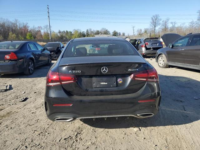 W1K3G4FB5NJ367556 - 2022 MERCEDES-BENZ A 220 4MATIC BLACK photo 6