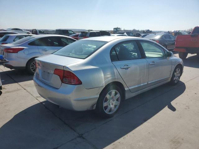 1HGFA16516L065772 - 2006 HONDA CIVIC LX SILVER photo 3