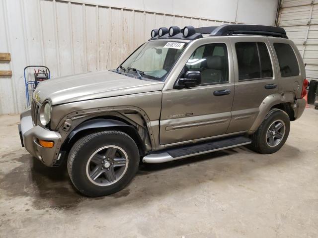 1J4GK38K43W725032 - 2003 JEEP LIBERTY RENEGADE TAN photo 1