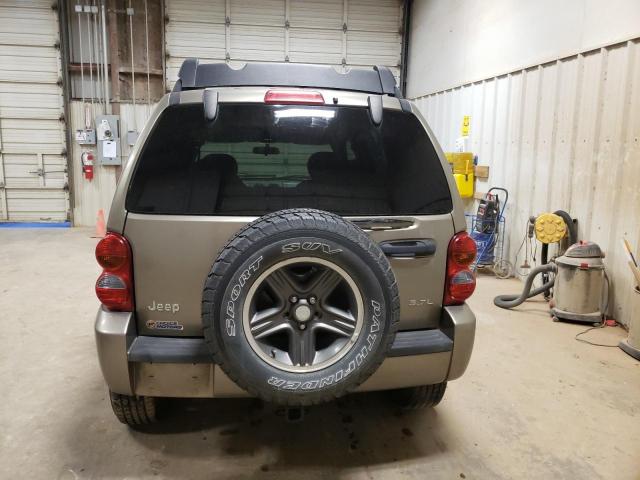 1J4GK38K43W725032 - 2003 JEEP LIBERTY RENEGADE TAN photo 6