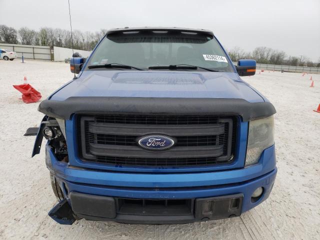 1FTFW1CT5DKG46360 - 2013 FORD F150 SUPERCREW BLUE photo 5