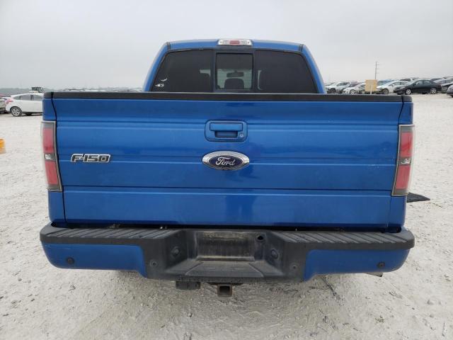 1FTFW1CT5DKG46360 - 2013 FORD F150 SUPERCREW BLUE photo 6