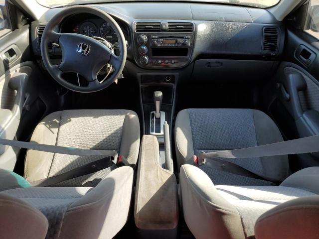 2HGES163X4H551157 - 2004 HONDA CIVIC DX VP ვერცხლისფერი ფოტო 8