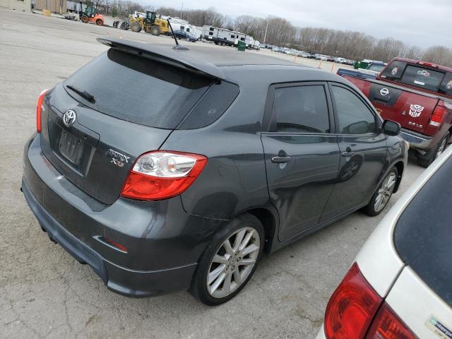 2T1GE40E19C004614 - 2009 TOYOTA COROLLA MA XRS CHARCOAL photo 3