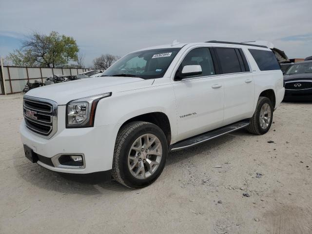 1GKS1FKC2HR296019 - 2017 GMC YUKON XL C1500 SLE WHITE photo 1