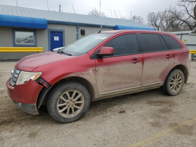 2FMDK3JC7ABA21333 - 2010 FORD EDGE SEL RED photo 1