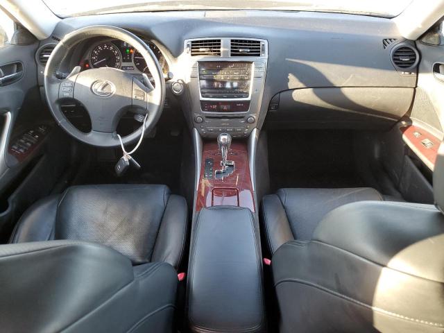 JTHBK262875047831 - 2007 LEXUS IS 250 GRAY photo 8