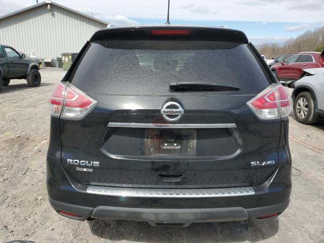 5N1AT2MVXFC829285 - 2015 NISSAN ROGUE S BLACK photo 6