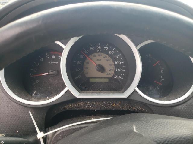 5TETX22N89Z613610 - 2009 TOYOTA TACOMA ACCESS CAB თეთრი ფოტო 9