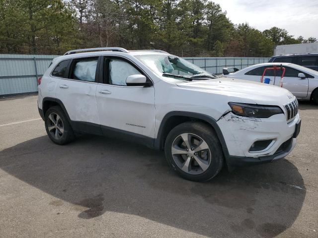 1C4PJMDX1KD446437 - 2019 JEEP CHEROKEE LIMITED WHITE photo 4