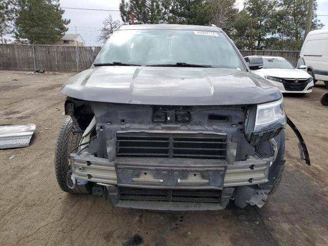 1FM5K8F85HGA34641 - 2017 FORD EXPLORER LIMITED GRAY photo 5