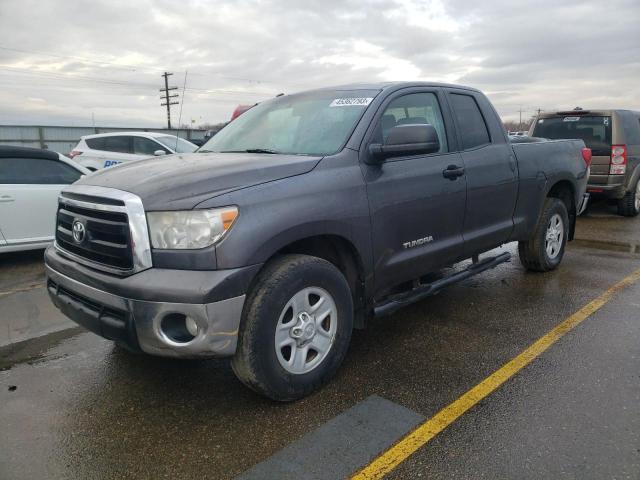 5TFUM5F18CX029292 - 2012 TOYOTA TUNDRA DOUBLE CAB SR5 GRAY photo 1