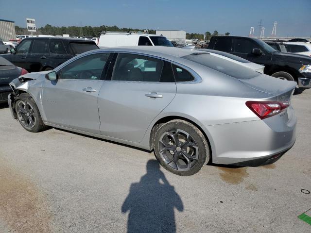 1G1ZD5ST3NF106147 - 2022 CHEVROLET MALIBU LT SILVER photo 2