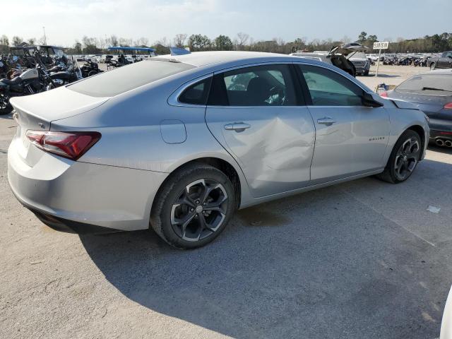 1G1ZD5ST3NF106147 - 2022 CHEVROLET MALIBU LT SILVER photo 3