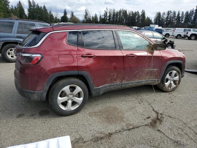 3C4NJDBBXMT504959 - 2021 JEEP COMPASS LATITUDE RED photo 3