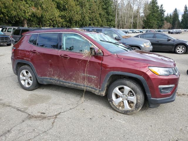 3C4NJDBBXMT504959 - 2021 JEEP COMPASS LATITUDE RED photo 4