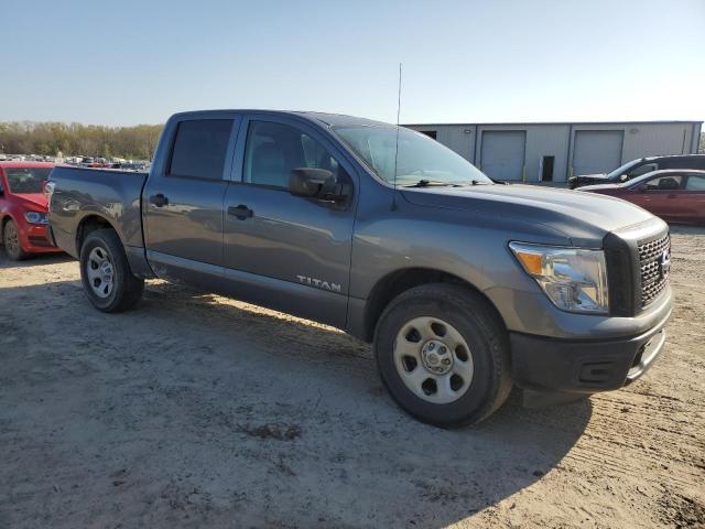 1N6AA1EK5HN526265 - 2017 NISSAN TITAN S GRAY photo 4