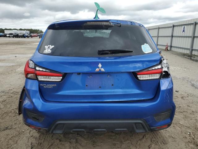 JA4AP3AUXLU030469 - 2020 MITSUBISHI OUTLANDER ES BLUE photo 6