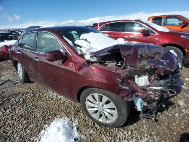 1HGCR2F88EA157421 - 2014 HONDA ACCORD EXL RED photo 4