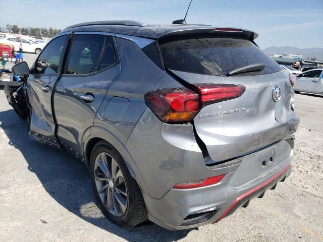 KL4MMDS28LB118389 - 2020 BUICK ENCORE GX SELECT GRAY photo 2