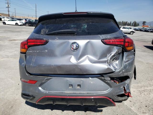 KL4MMDS28LB118389 - 2020 BUICK ENCORE GX SELECT GRAY photo 6