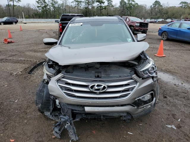 5XYZU3LB9HG446969 - 2017 HYUNDAI SANTA FE S GRAY photo 5