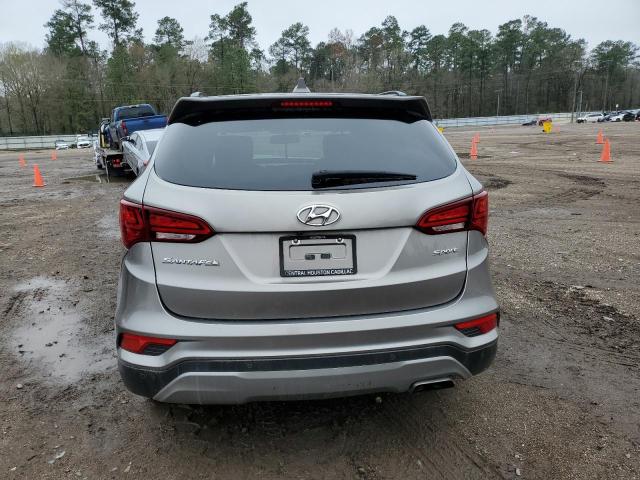 5XYZU3LB9HG446969 - 2017 HYUNDAI SANTA FE S GRAY photo 6