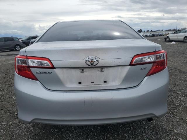 4T1BF1FK9CU581321 - 2012 TOYOTA CAMRY BASE SILVER photo 6