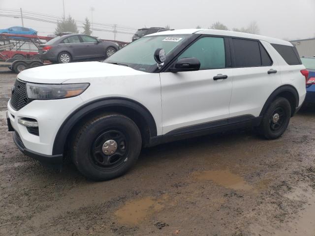 1FM5K8AB7PGA82627 - 2023 FORD EXPLORER POLICE INTERCEPTOR WHITE photo 1