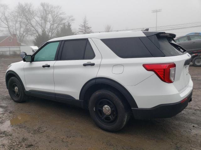 1FM5K8AB7PGA82627 - 2023 FORD EXPLORER POLICE INTERCEPTOR Սպիտակ լուսանկար 2