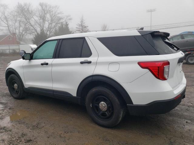 1FM5K8AB7PGA82627 - 2023 FORD EXPLORER POLICE INTERCEPTOR WHITE photo 2