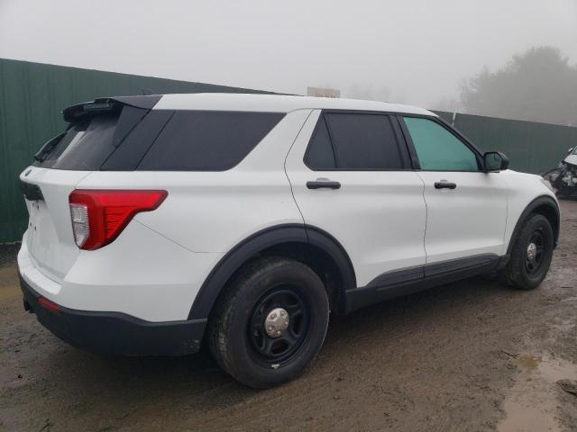 1FM5K8AB7PGA82627 - 2023 FORD EXPLORER POLICE INTERCEPTOR Սպիտակ լուսանկար 3